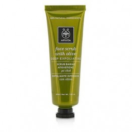 Apivita Face Scrub With Olive - Deep Exfoliating 50ml/1.82oz
