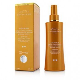 Esthederm Adaptasun Milky Spray 2 Suns Active Age Protection Sublimating Tan - Moderate Sun - For Body 150ml/5oz