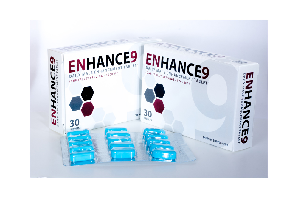 ENHANCE9 - All Natural Male Enhancement Formula - 6 months