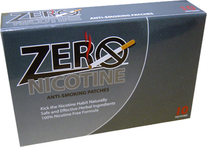 Zero Nicotine - Stop Smoking Herbal Patch - 3 months